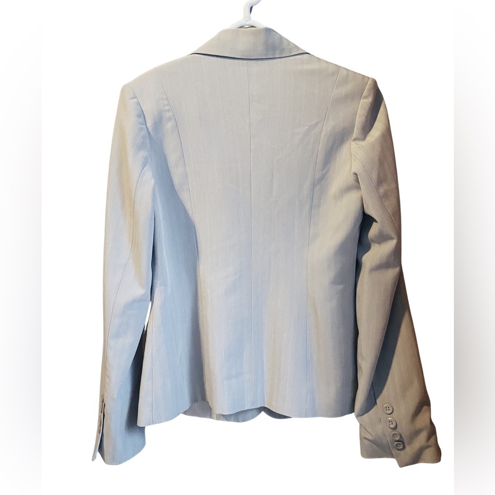 Suzy Shier Light Gray Blazer - Picture 3 of 8